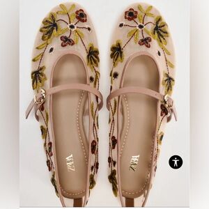 Zara ballet flats size 36/6
